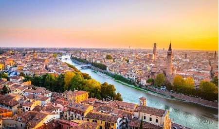 Descubrimos la ciudad de Verona y sus afueras